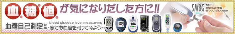 血糖値自己測定特集
